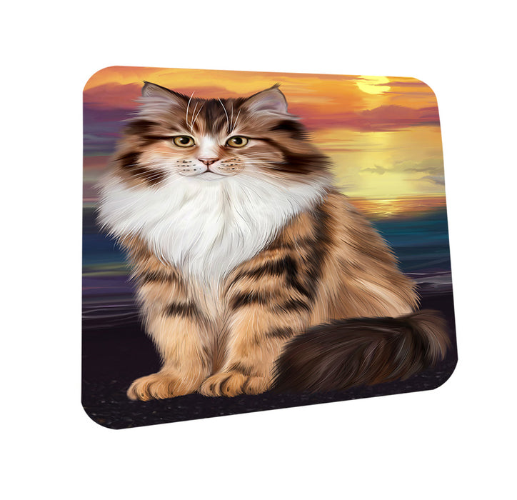 Siberian Cat Coasters Set of 4 CST54588