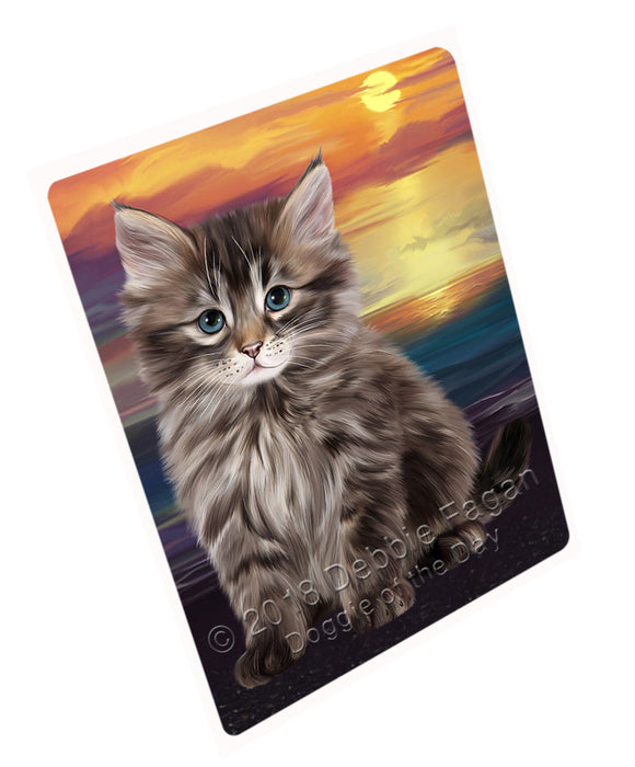 Siberian Cat Large Refrigerator / Dishwasher Magnet RMAG89436
