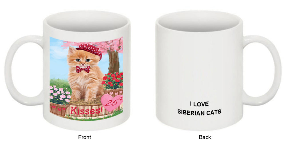 Rosie 25 Cent Kisses Siberian Cat Coffee Mug MUG51634