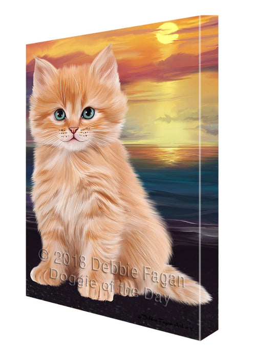 Siberian Cat Canvas Print Wall Art Décor CVS110690