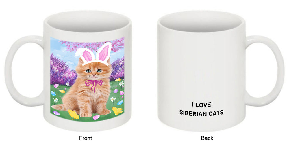 Easter Holiday Siberian Cat Coffee Mug MUG52336