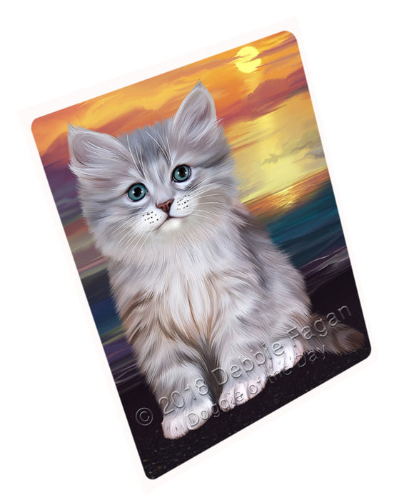 Siberian Cat Large Refrigerator / Dishwasher Magnet RMAG89448