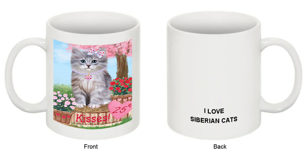 Rosie 25 Cent Kisses Siberian Cat Coffee Mug MUG51636