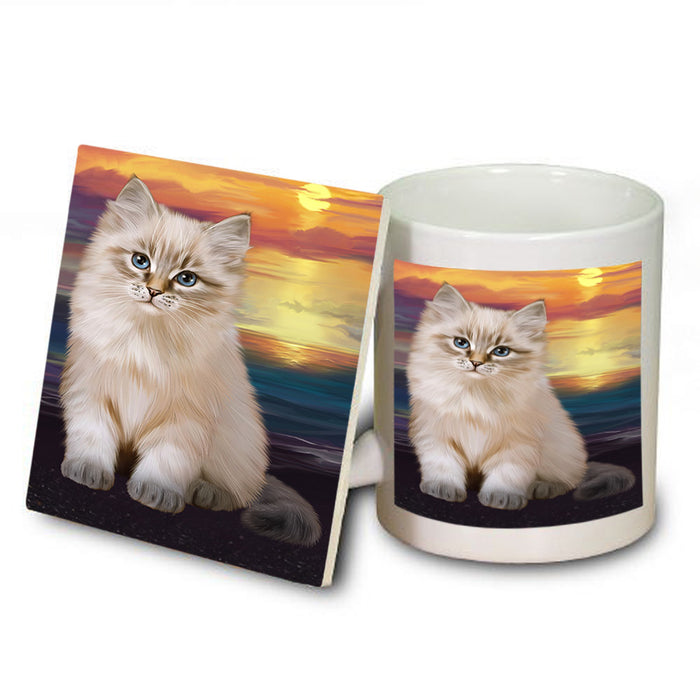 Siberian Cat Mug and Coaster Set MUC54626