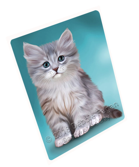 Siberian Cat Large Refrigerator / Dishwasher Magnet RMAG89460