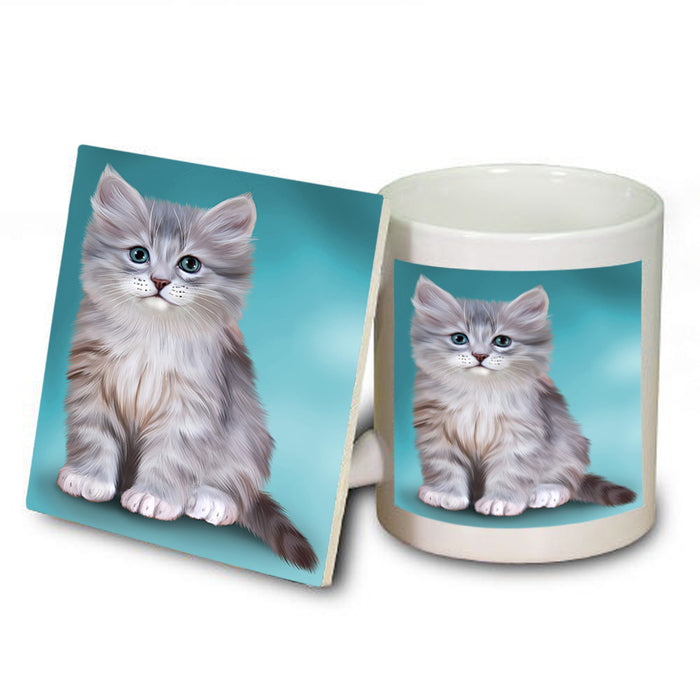 Siberian Cat Mug and Coaster Set MUC54627