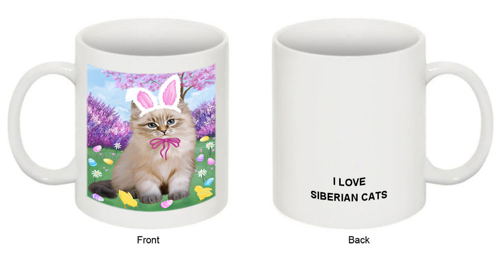 Easter Holiday Siberian Cat Coffee Mug MUG52339