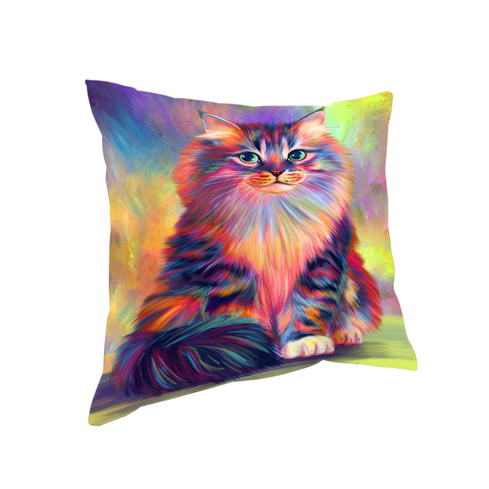 Paradise Wave Siberian Cat Pillow PIL78616