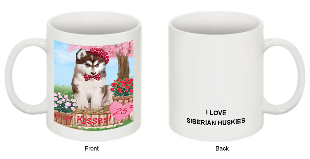 Rosie 25 Cent Kisses Siberian Husky Dog Coffee Mug MUG51639