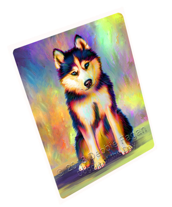 Paradise Wave Siberian Husky Dog Magnet MAG73383 (Small 5.5" x 4.25")