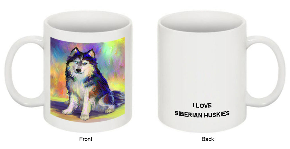 Pardise Wave Siberian Husky Dog Coffee Mug MUG49000