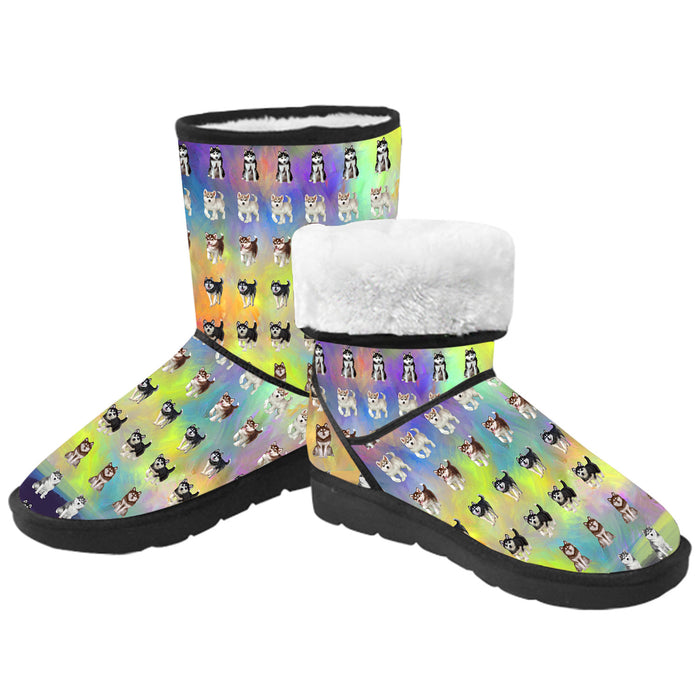 Paradise Wave Sphynx Cats  Kid's Snow Boots