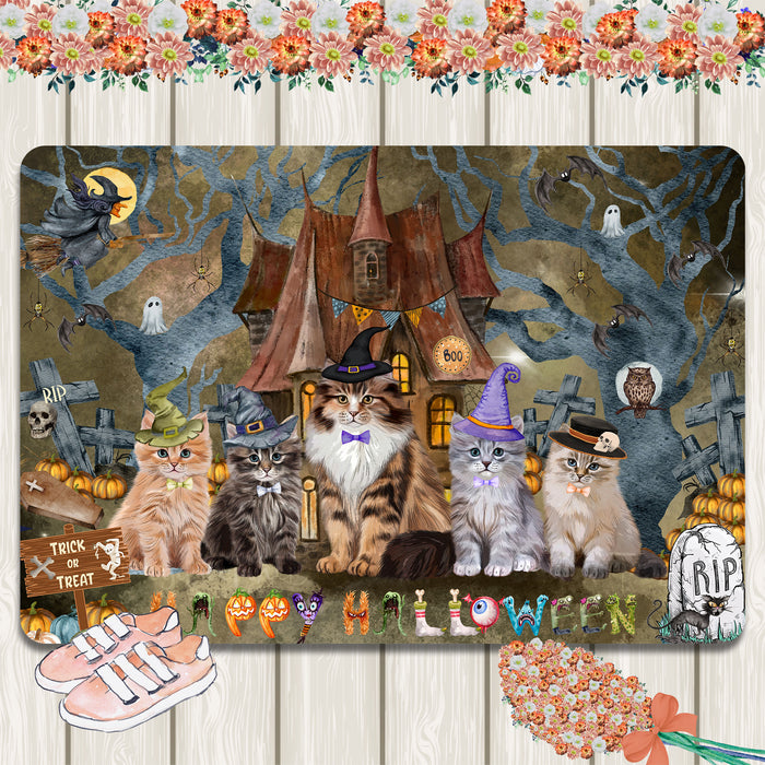 Siberian Cats Area Rug and Runner: Explore a Variety of Designs, Custom, Personalized, Floor Carpet Rugs for Indoor, Home and Living Room, Gift for Pet and Cat Lovers