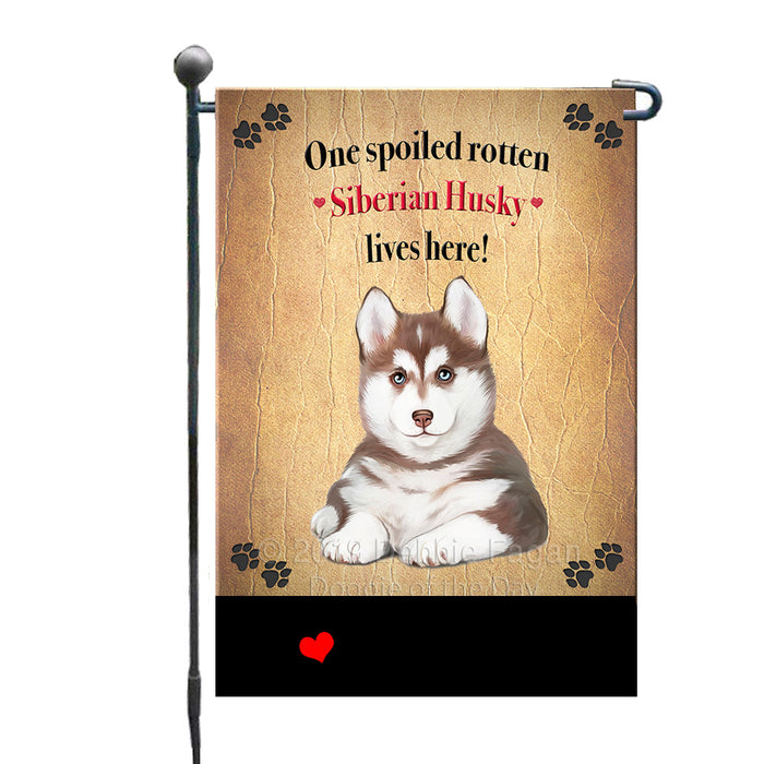 Personalized Spoiled Rotten Siberian Husky Dog GFLG-DOTD-A63276