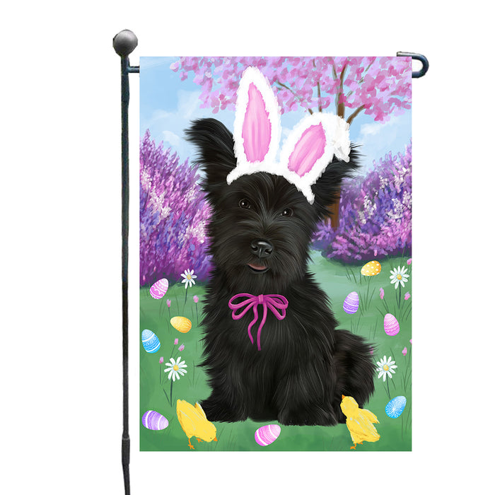 Easter holiday Skye Terrier Dog Garden Flags Outdoor Decor for Homes and Gardens Double Sided Garden Yard Spring Decorative Vertical Home Flags Garden Porch Lawn Flag for Decorations GFLG68343