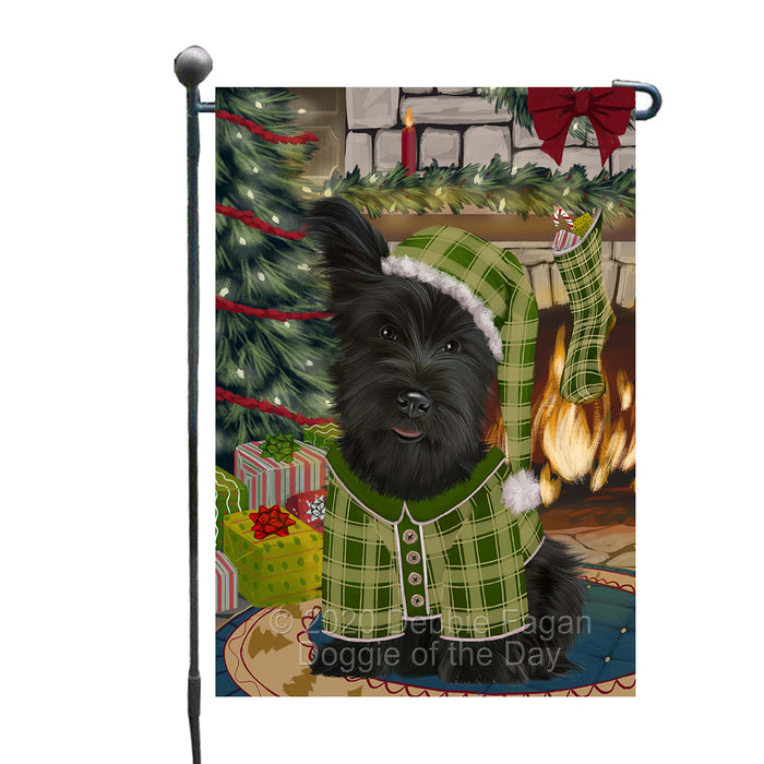 The Christmas Stocking was Hung Skye Terrier Dog Garden Flags Outdoor Decor for Homes and Gardens Double Sided Garden Yard Spring Decorative Vertical Home Flags Garden Porch Lawn Flag for Decorations GFLG68457