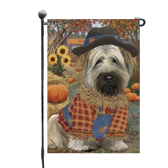 Halloween 'Round Town Skye Terrier Dog Garden Flags Outdoor Decor for Homes and Gardens Double Sided Garden Yard Spring Decorative Vertical Home Flags Garden Porch Lawn Flag for Decorations GFLG67850