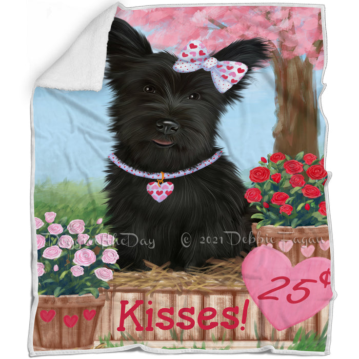 Rosie 25 Cent Kisse Skye Terrier Dog Blanket BLNKT142388