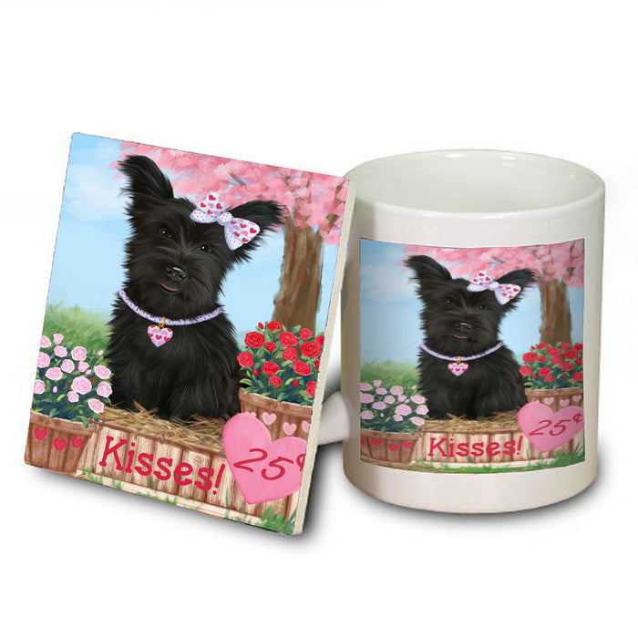 Rosie 25 Cent Kisses Skye Terrier Dog Coasters Set of 4 CSTA58275