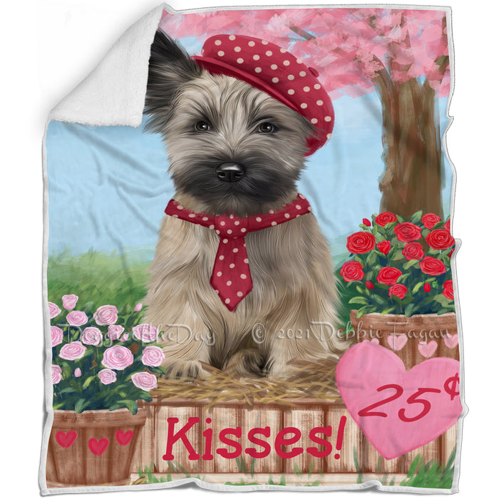 Rosie 25 Cent Kisse Skye Terrier Dog Blanket BLNKT142389