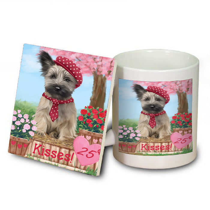 Rosie 25 Cent Kisses Skye Terrier Dog Coasters Set of 4 CSTA58276