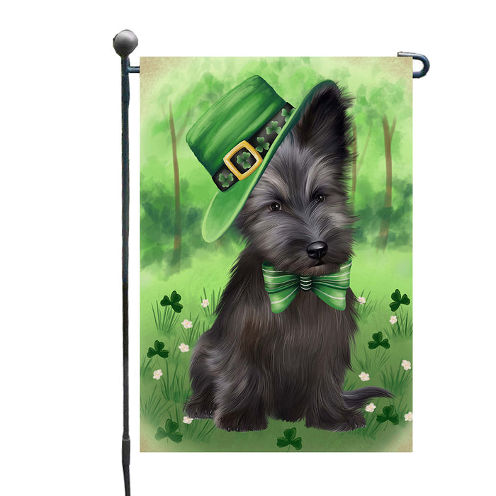 St. Patrick's Day Skye Terrier Dog Garden Flags Outdoor Decor for Homes and Gardens Double Sided Garden Yard Spring Decorative Vertical Home Flags Garden Porch Lawn Flag for Decorations GFLG68587