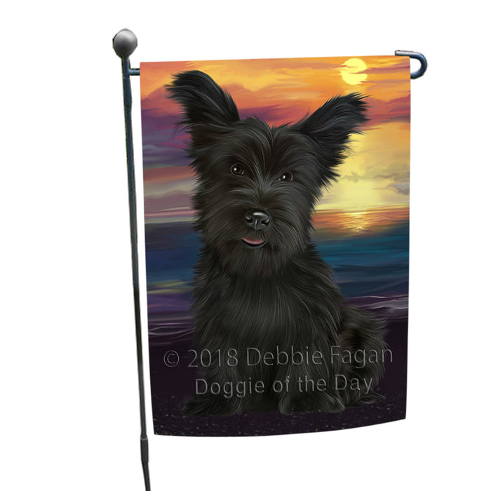 Sunset Skye Terrier Dog Garden Flag GFLG65143
