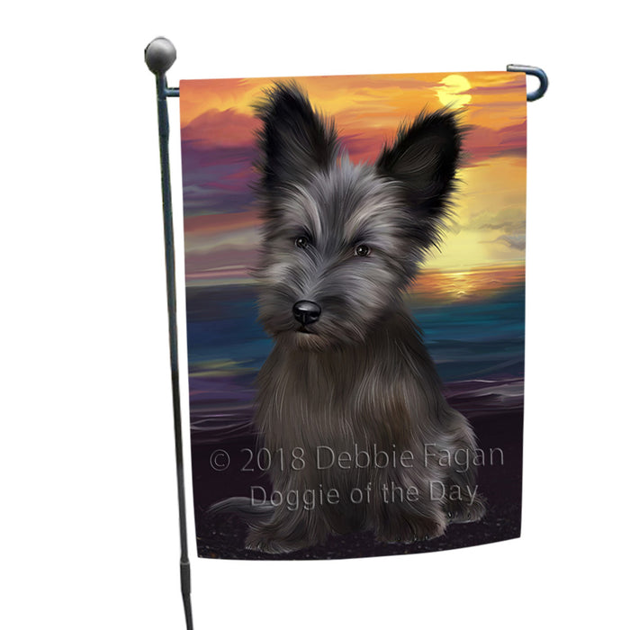 Sunset Skye Terrier Dog Garden Flag GFLG65145
