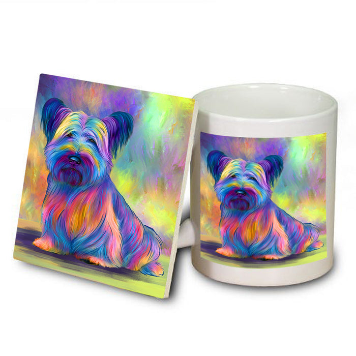 Paradise Wave Skye Terrier Dog Mug and Coaster Set MUC56729