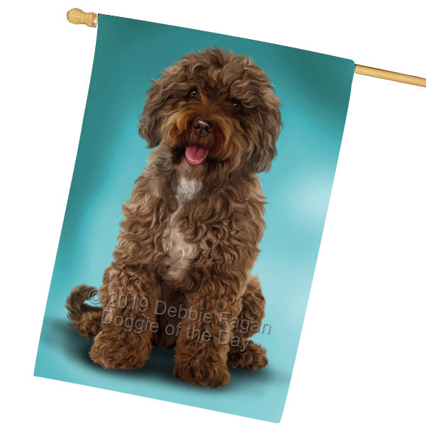 Spanish Water Dog House Flag FLG65601