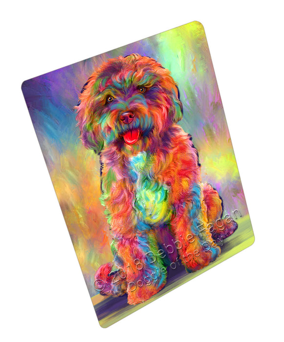 Paradise Wave Spanish Water Dog Refrigerator / Dishwasher Magnet RMAG110106