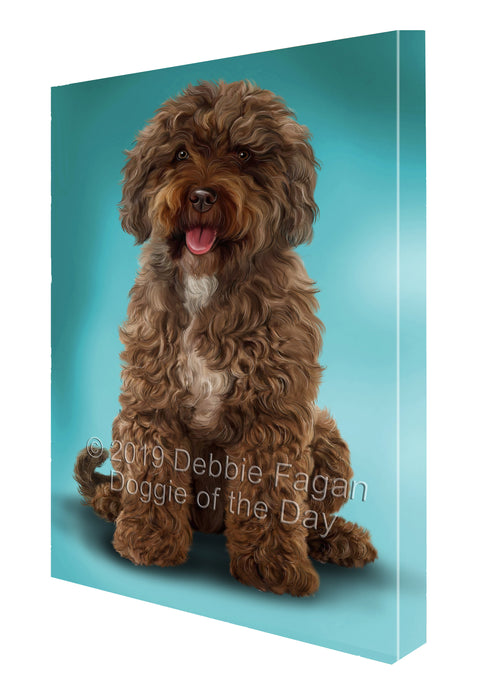 Spanish Water Dog Canvas Print Wall Art Décor CVSA139103