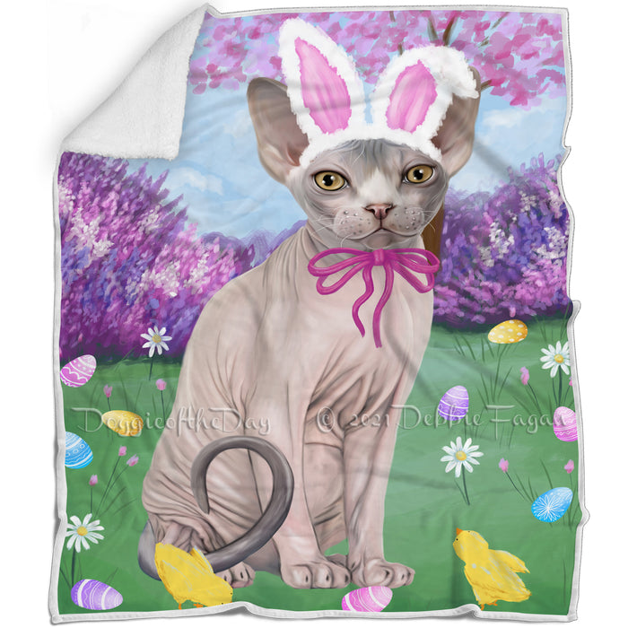 Easter Holiday Sphynx Cat Blanket BLNKT132033