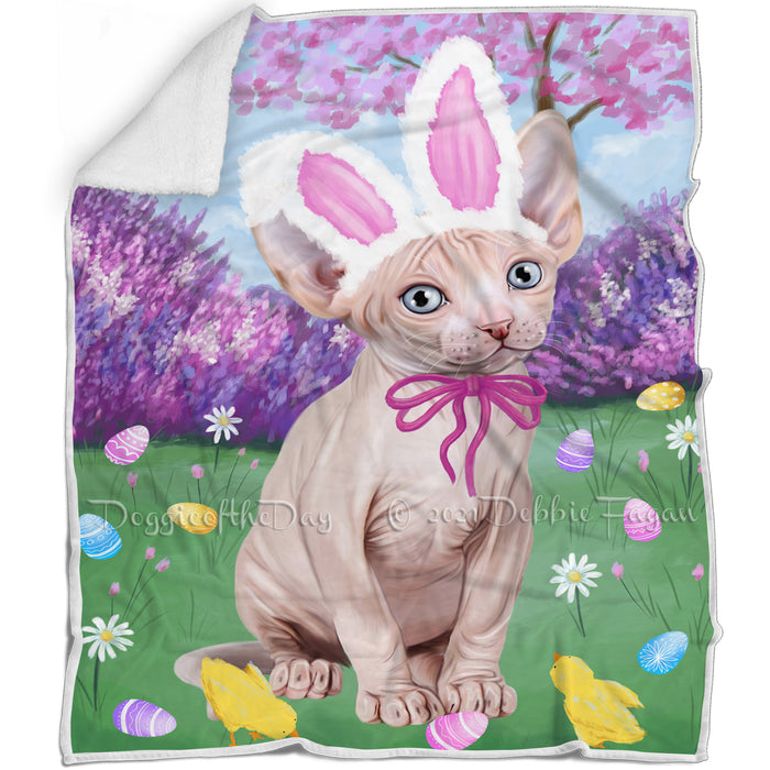 Easter Holiday Sphynx Cat Blanket BLNKT143246
