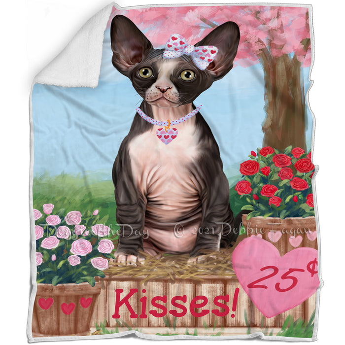Rosie 25 Cent Kisses Sphynx Cat Blanket BLNKT125598
