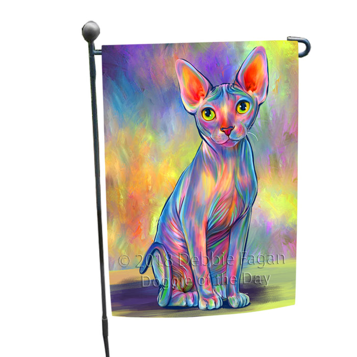 Paradise Wave Sphynx Cat Garden Flag GFLG57366