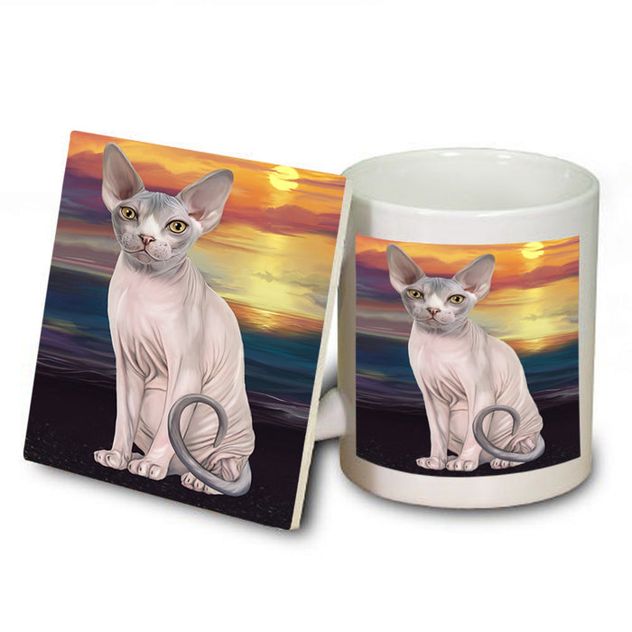 Sphynx Cat Mug and Coaster Set MUC52794