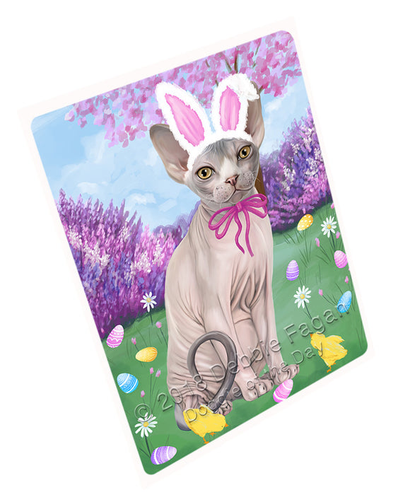 Easter Holiday Sphynx Cat Magnet MAG76008 (Small 5.5" x 4.25")