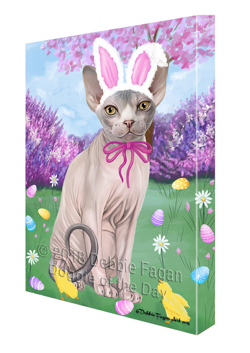 Easter Holiday Sphynx Cat Canvas Print Wall Art Décor CVS134837