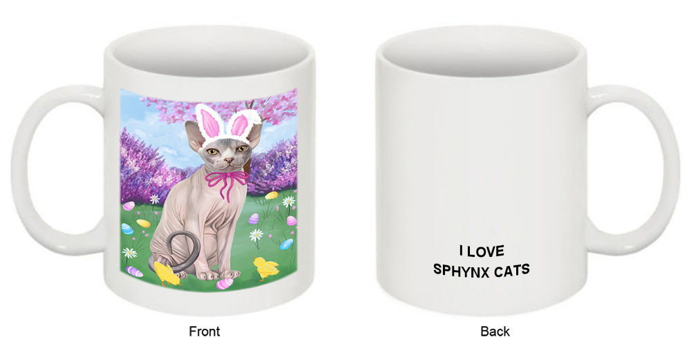 Easter Holiday Sphynx Cat Coffee Mug MUG52340
