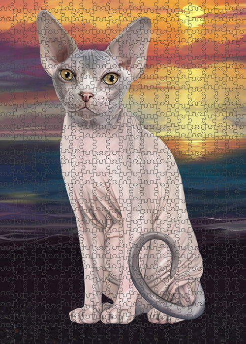 Sphynx Cat Puzzle with Photo Tin PUZL62782