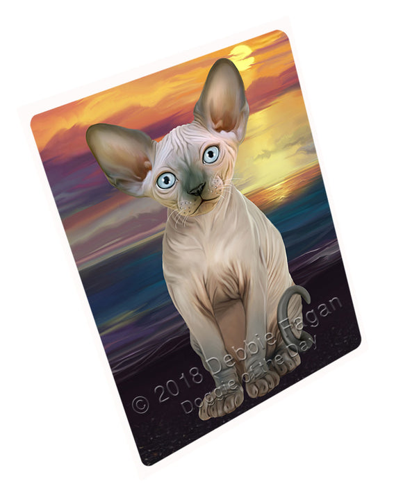 Sphynx Cat Large Refrigerator / Dishwasher Magnet RMAG77706