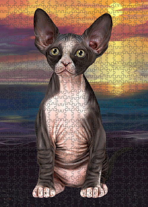 Sphynx Cat Puzzle with Photo Tin PUZL59430