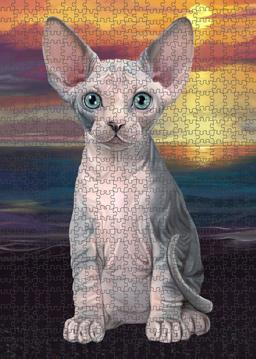 Sphynx Cat Puzzle with Photo Tin PUZL59433