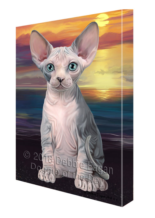Sphynx Cat Canvas Print Wall Art Décor CVS93095