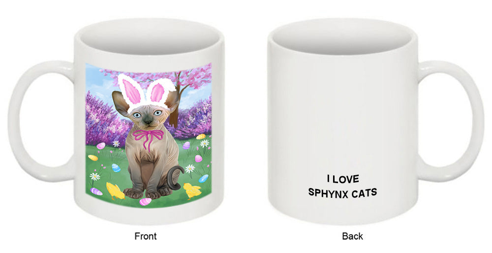 Easter Holiday Sphynx Cat Coffee Mug MUG52343