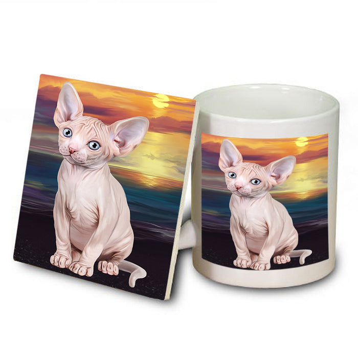 Sphynx Cat Mug and Coaster Set MUC51775