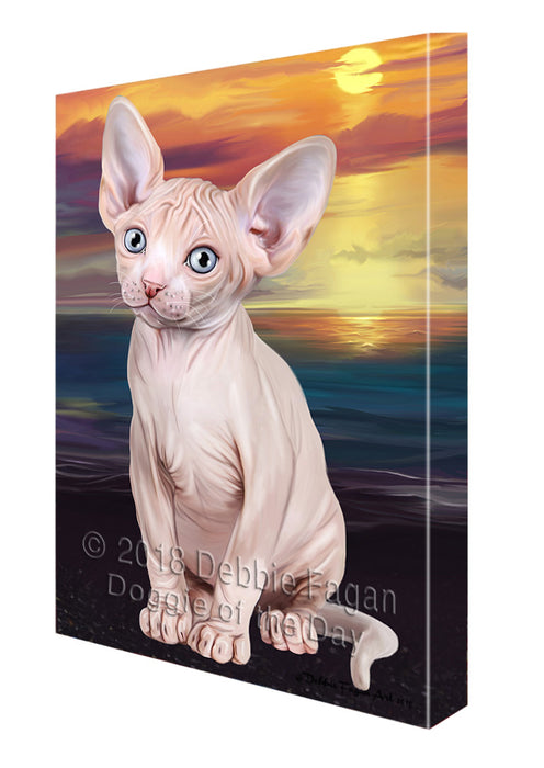 Sphynx Cat Canvas Print Wall Art Décor CVS83312