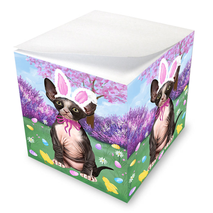 Easter Holiday Sphynx Cat Note Cube NOC55063