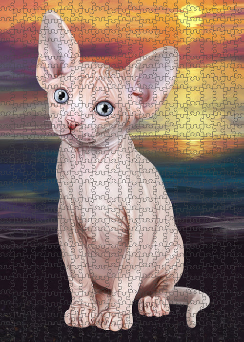 Sphynx Cat Puzzle with Photo Tin PUZL62798